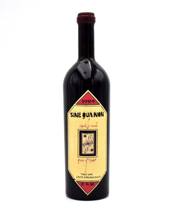 1994 Sine Qua Non Queen of Spades Syrah