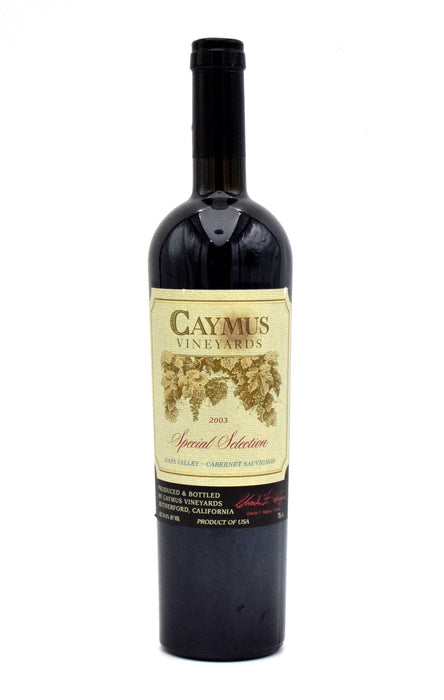 2003 Caymus Vineyards Special Selection Cabernet Sauvignon (Slightly Stained Label)