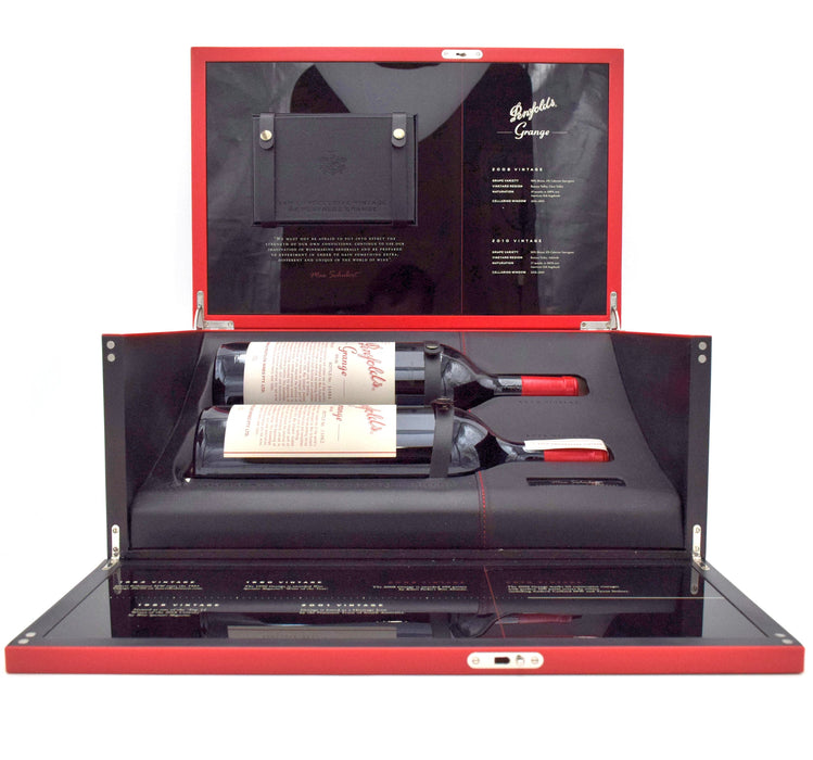 2008 & 2010 Penfolds Grange Bin 95 (1.5L, Max Schubert Presentation Case: Magnum Twin Pack)
