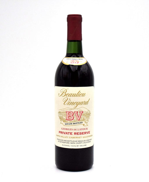 1979 Beaulieu Vineyard BV