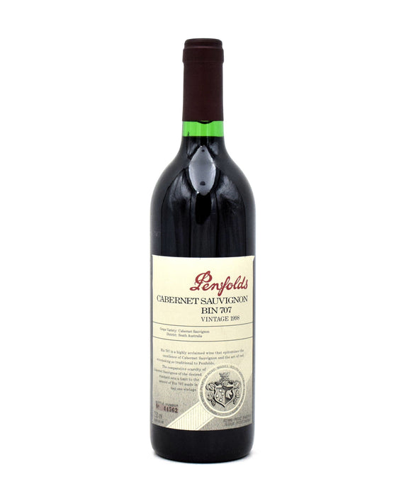 1998 Penfolds Bin 707 Cabernet Sauvignon