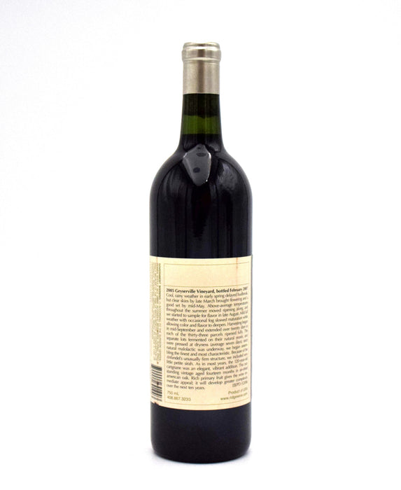2005 Ridge Vineyards Geyserville