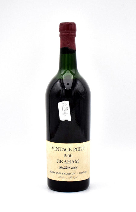 1966 W & J Graham's Vintage Port (High Shoulder)