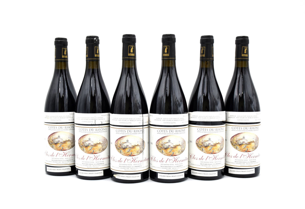 2001 Jean Alesi & Henri de Lanzac Cotes du Rhone Clos de l'Hermitage