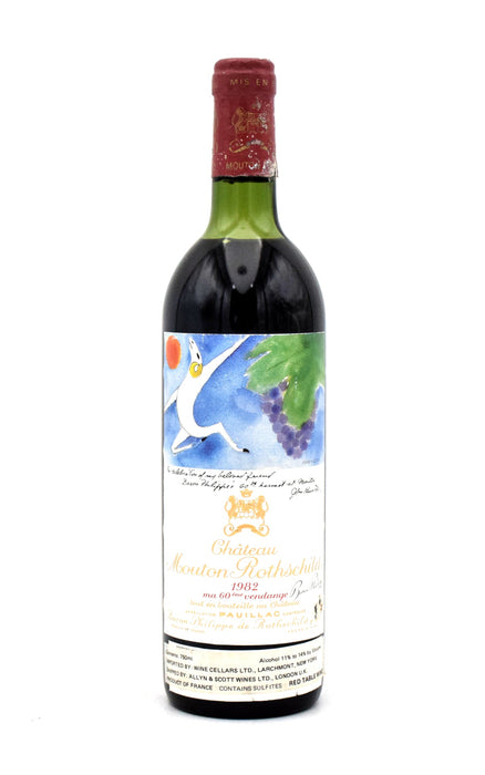 1982 Chateau Mouton Rothschild (HS)