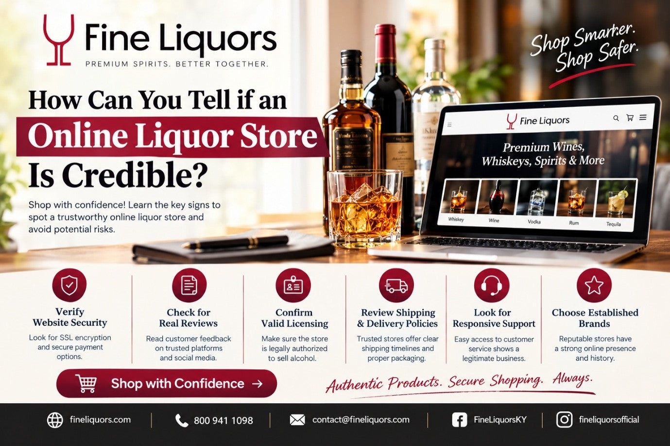 Most credible online liquor store