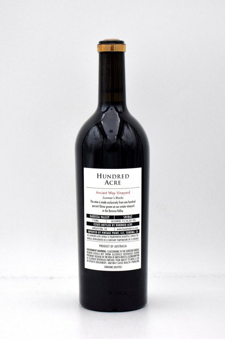 2007 Hundred Acre ‘Ancient Way’ Summer's Way Barossa Valley Shiraz (OWC)