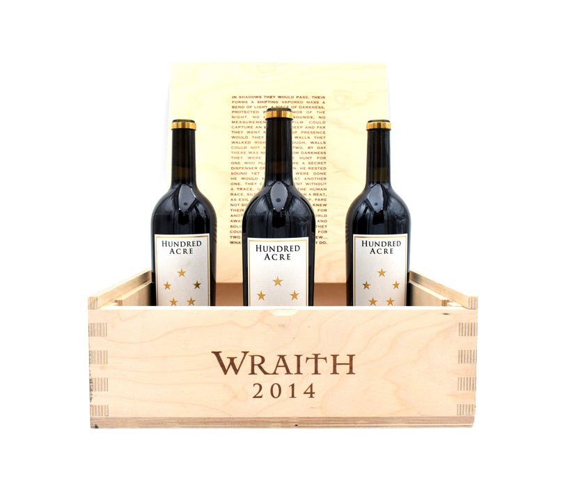 2014 Hundred Acre 'Wraith' Cabernet Sauvignon (Case of 3 Bottles)