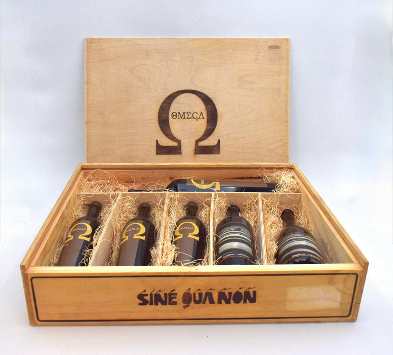 2003 Sine Qua Non Omega Pinot Noir - Sublime Isolation White Blend Assorted Box Set (OWC)