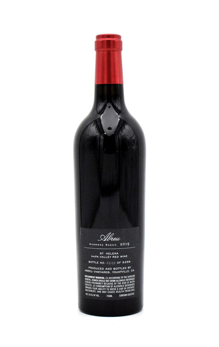 2019 Abreu Vineyard Madrona Ranch Cabernet Sauvignon
