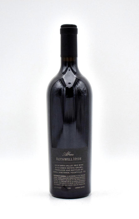 2019 Abreu Vineyard Rothwell Hyde Red