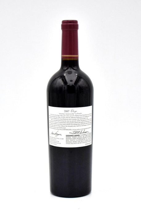 2007 Anderson's Conn Valley Vineyards 'Eloge'