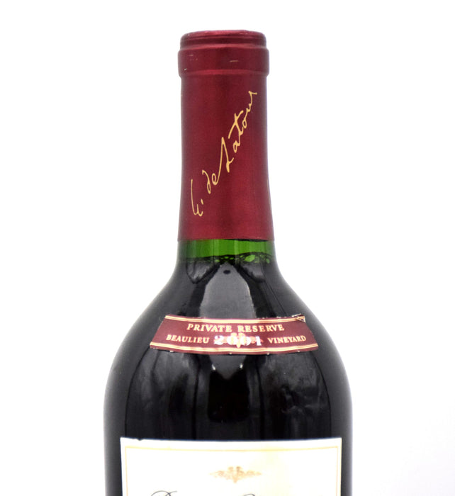 2001 Beaulieu Vineyard BV Georges de Latour Private Reserve Cabernet Sauvignon