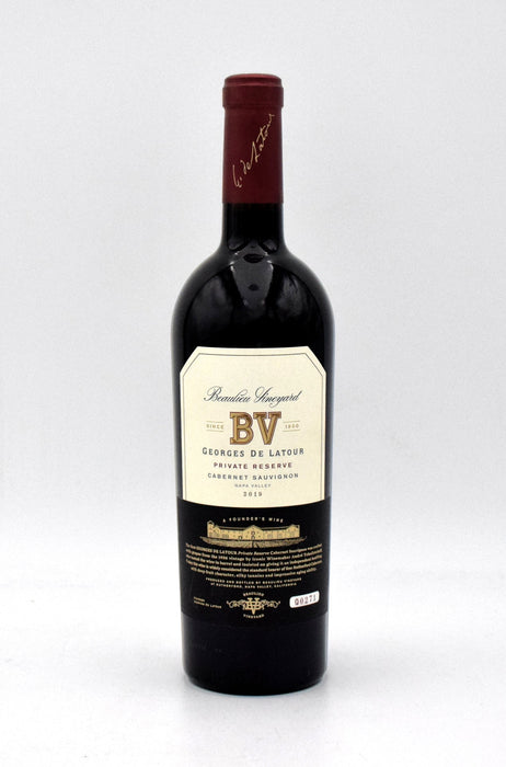 2019 Beaulieu Vineyard BV Georges de Latour Private Reserve Cabernet Sauvignon