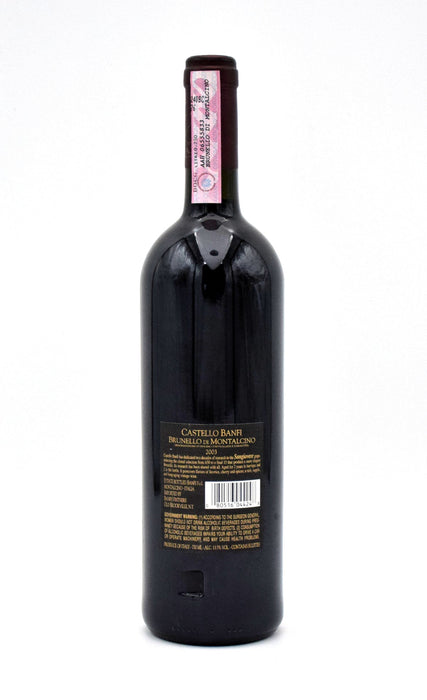2003 Castello Banfi Brunello di Montalcino DOCG