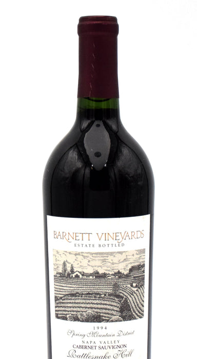 1994 Barnett Vineyards Rattlesnake Hill Cabernet Sauvignon