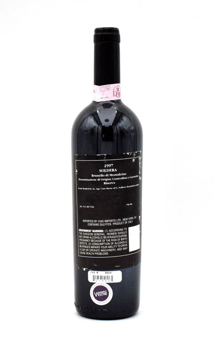 1997 Case Basse di Gianfranco Soldera Brunello di Montalcino Riserva DOCG
