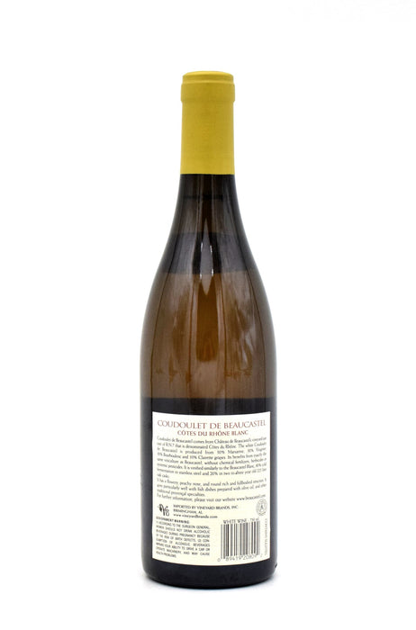 2009 Chateau de Beaucastel Cotes du Rhone Coudoulet de Beaucastel Blanc