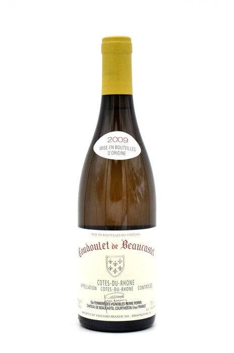 2009 Chateau de Beaucastel Cotes du Rhone Coudoulet de Beaucastel Blanc