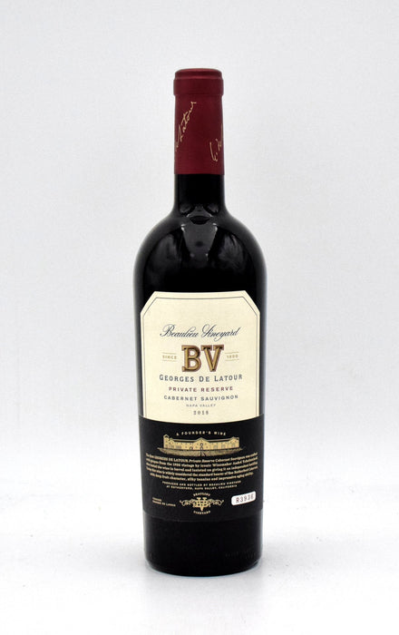 2018 Beaulieu Vineyard BV Georges de Latour Private Reserve Cabernet Sauvignon