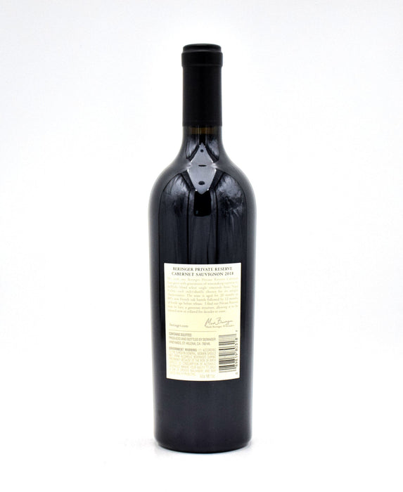2018 Beringer Vineyards Private Reserve Cabernet Sauvignon