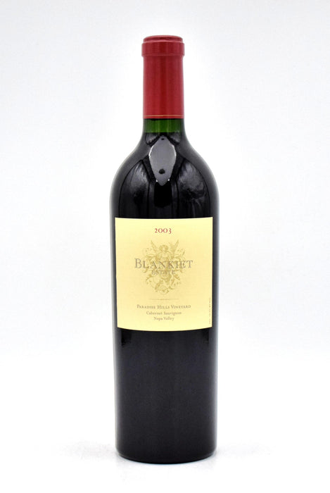 2003 Blankiet Estate Paradise Hills Vineyard Proprietary Red