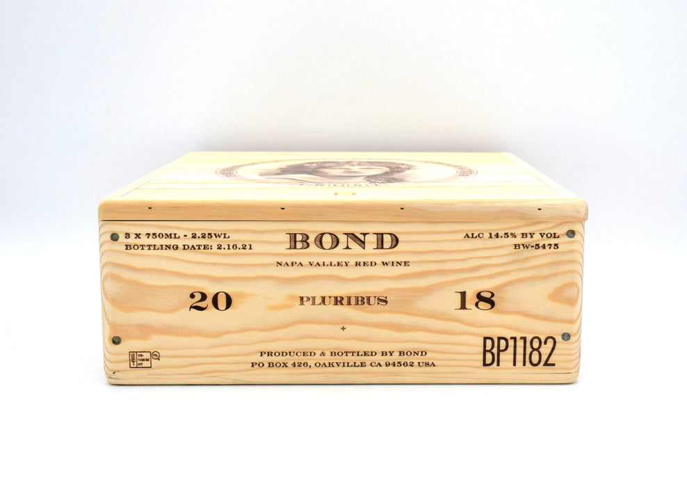 2018 BOND Pluribus (Case of 3 Bottles)