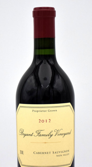 2012 Bryant Family Vineyard Cabernet Sauvignon