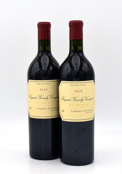 2018 Bryant Family Vineyard Cabernet Sauvignon