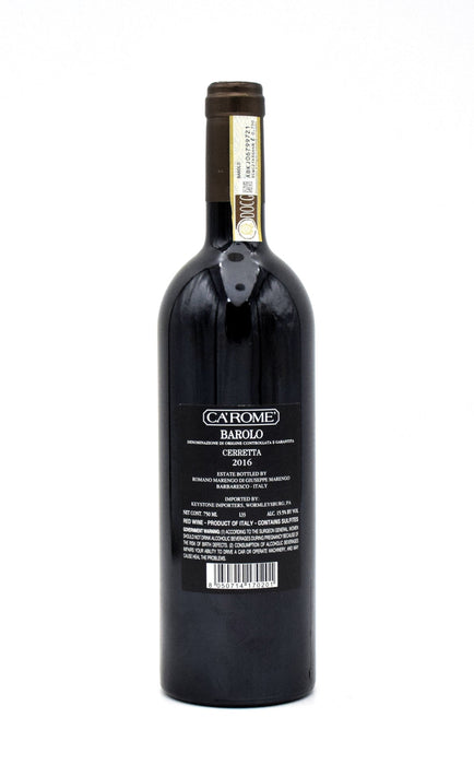 2016 Ca' Rome Romano Marengo Vigna Cerretta
