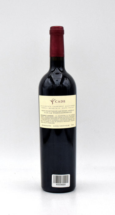 2019 Cade Estate Howell Mountain Cabernet Sauvignon