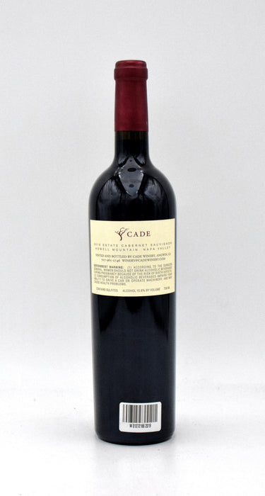2019 Cade Estate Howell Mountain Cabernet Sauvignon
