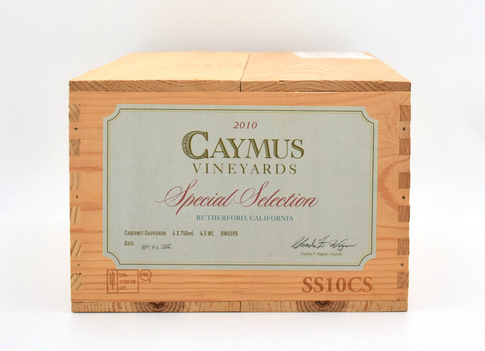 2010 Caymus Special Selection Cabernet Sauvignon (6 Bottles) OWC