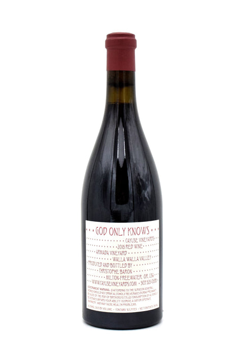 2016 Cayuse Vineyards 'God Only Knows' Armada Vineyard Grenache