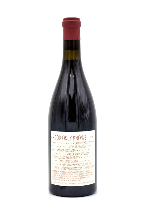 2013 Cayuse Vineyards 'God Only Knows' Armada Vineyard Grenache