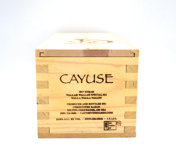 2017 Cayuse Vineyards 'Wallah Wallah Special Series #11'  (1.5L, OWC)