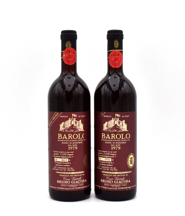 1979 Bruno Giacosa Bussia di Monforte Riserva Speciale