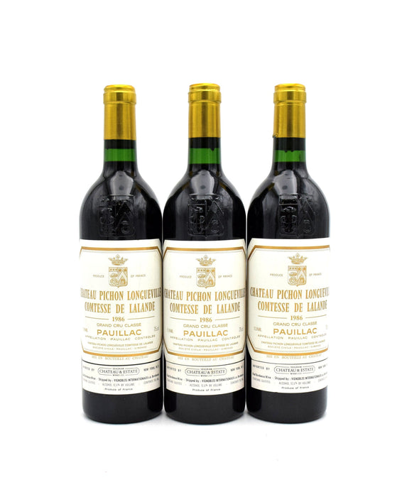 1986 Chateau Pichon Longueville Comtesse de Lalande