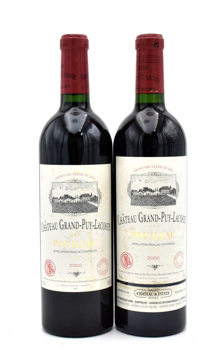 2000 Chateau Grand-Puy-Lacoste (Slightly Stained Label)
