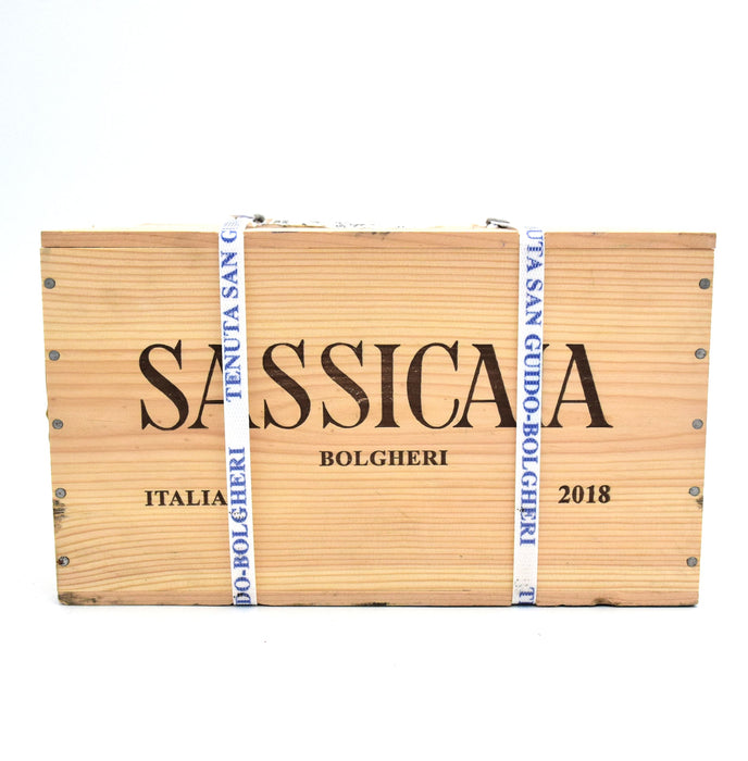 2018 Sassicaia Tenuta San Guido Bolgheri (Case of 6 Botttles)