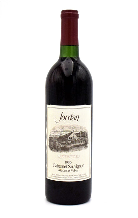 1986 Jordan Winery Cabernet Sauvignon