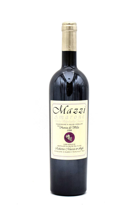 1990 Mazzi 'Punta di Villa' Amarone della Valpolicella Classico DOCG