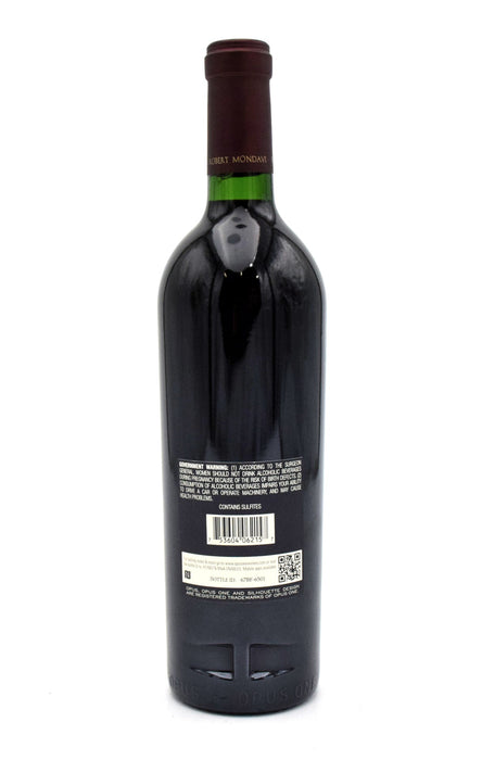 2015 Opus One (Very Lightly Scuffed Label)