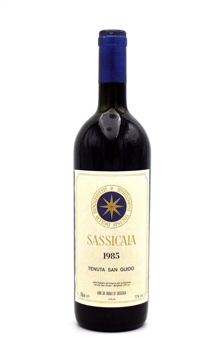 1985 Tenuta San Guido Sassicaia Bolgheri (Torn Capsule)