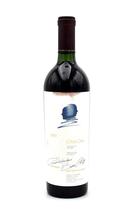 1993 Opus One (Stained Label / Possible Prior Leaking)