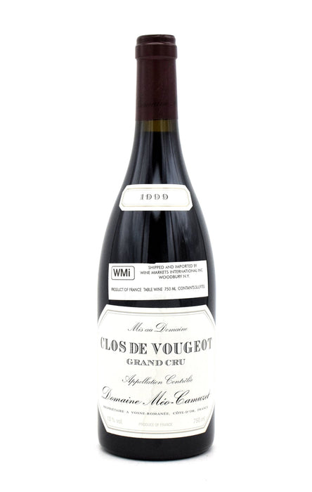 1999 Meo-Camuzet Clos de Vougeot Grand Cru (Very Slightly Water Stained Label)