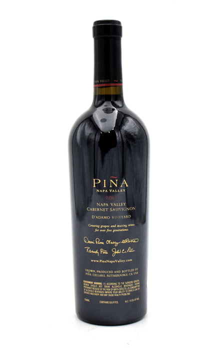2013 Pina D'Adamo Vineyard Cabernet Sauvignon
