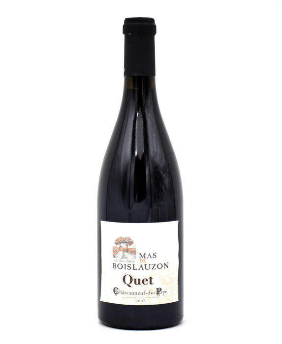 2007 Mas de Boislauzon Chateauneuf-du-Pape Cuvee Quet
