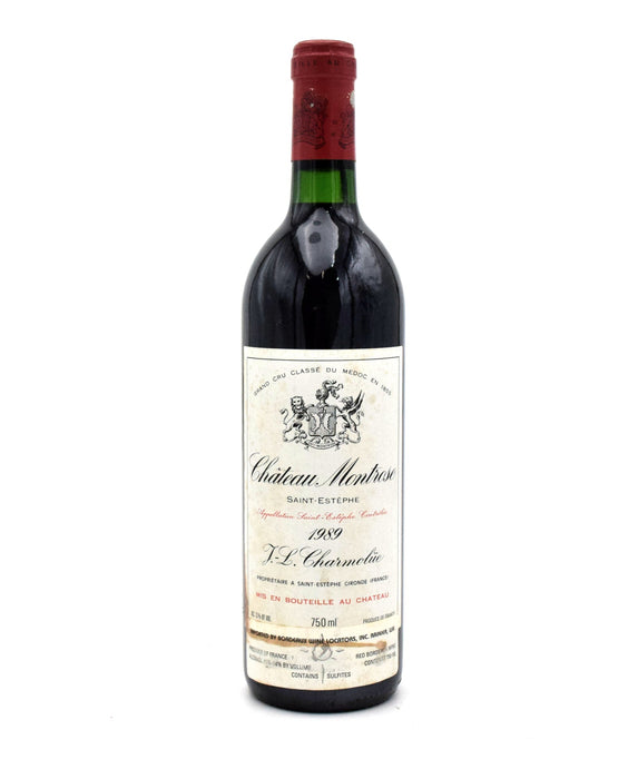 1989 Chateau Montrose (Stained Labels)