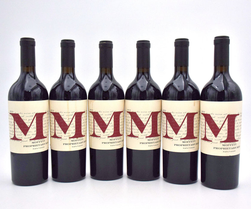 2014 Moffett Vineyard Proprietary Red (Slightly Stained Labels)